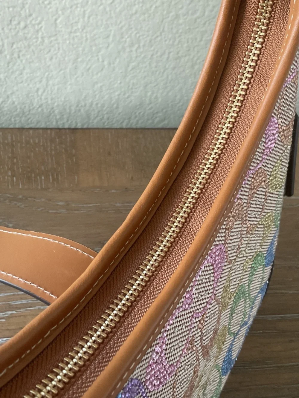 Coach rainbow crystal Hampton in signature jacquard - Picture 13 of 15